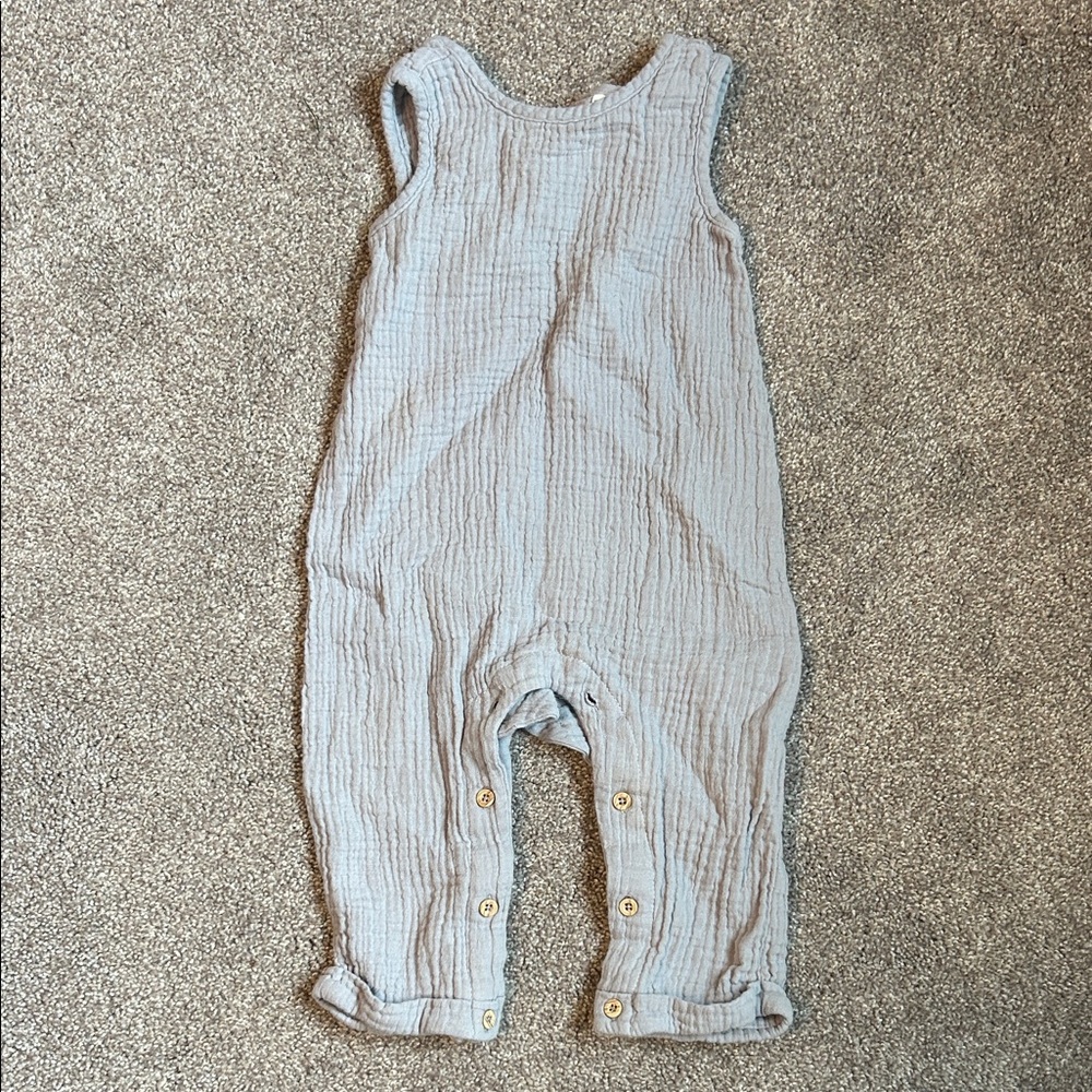 3/15$ 🛍️ Petit Lem Light Blue Overalls